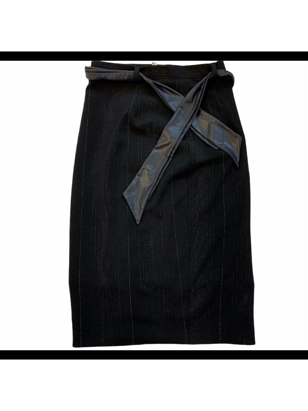Vintage Dante collection Black silver skirt.